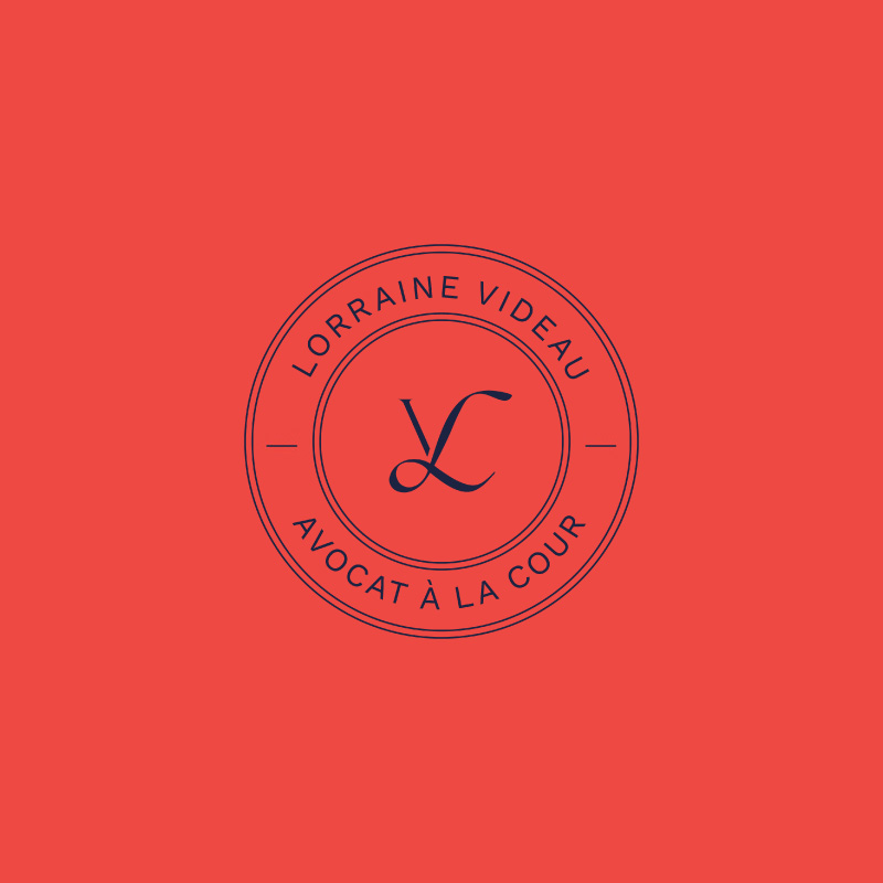 logo submarks avocat a la cour lorraine videau