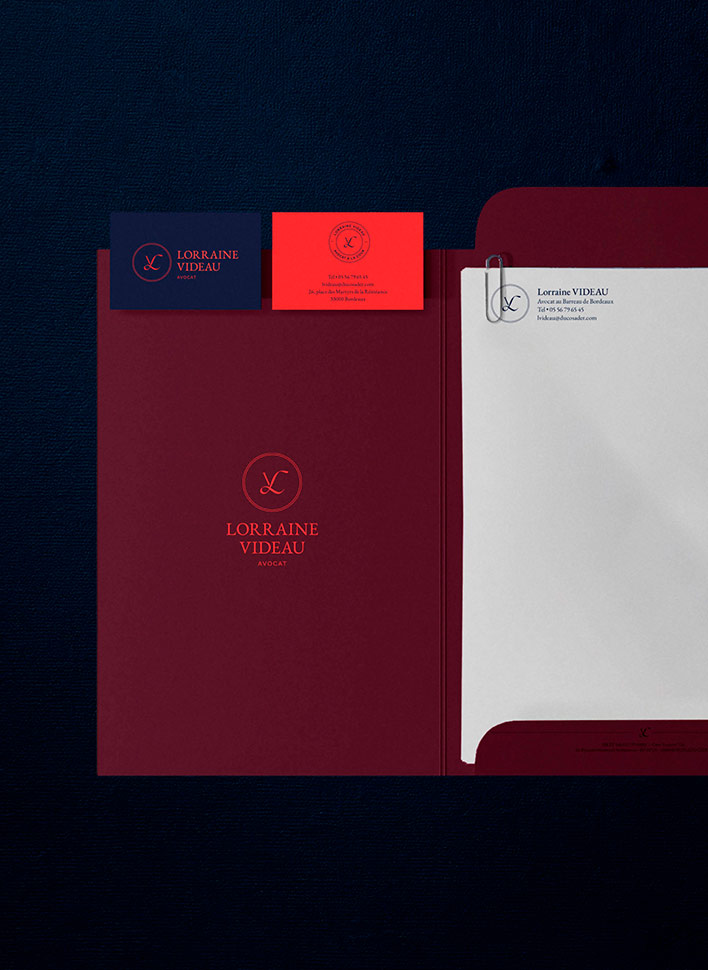 papeterie cabinet avocat entête de lettre